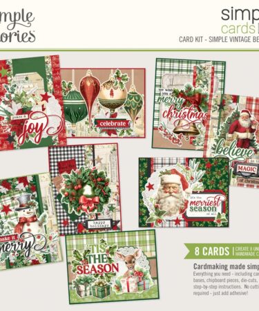 SIMPLE STORIES - Collezione Simple Vintage Believe - Simple Cards Card Kit