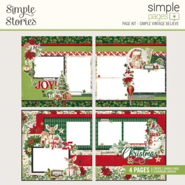 SIMPLE STORIES - Collezione Simple Vintage Believe - Simple Pages Page Kit