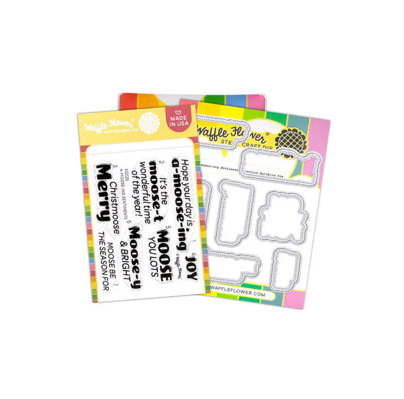 WAFFLE FLOWER - A-moose-ing Sentiments Combov