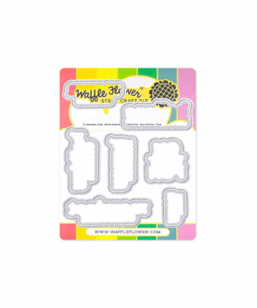WAFFLE FLOWER - A-moose-ing Sentiments Piercing Matching Die