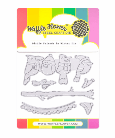 WAFFLE FLOWER - Birdie Friends in Winter Die