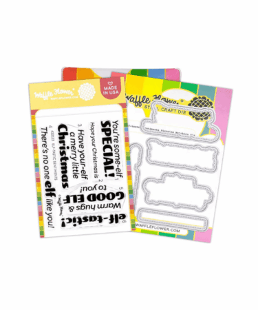 WAFFLE FLOWER - Elf-tastic Sentiments Combo