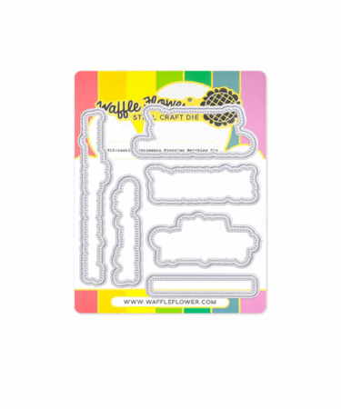 WAFFLE FLOWER - Elf-tastic Sentiments Piercing Matching Die