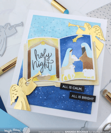 Alternative view of WAFFLE FLOWER - Glory Angel Die