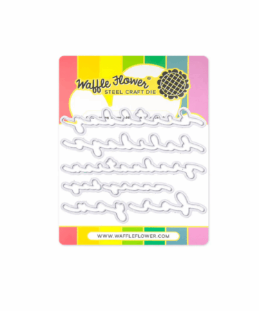 WAFFLE FLOWER - Overlapping Happy Additions Matching Die