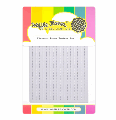 WAFFLE FLOWER - Piercing Lines Texture Die