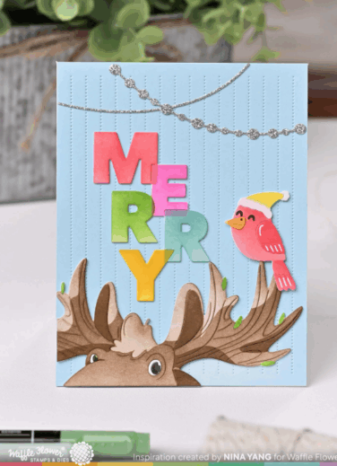 Alternative view of WAFFLE FLOWER - Piercing Lines Texture Die