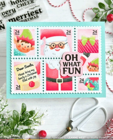 Alternative view of WAFFLE FLOWER - Warm Wishes Piercing Matching Die