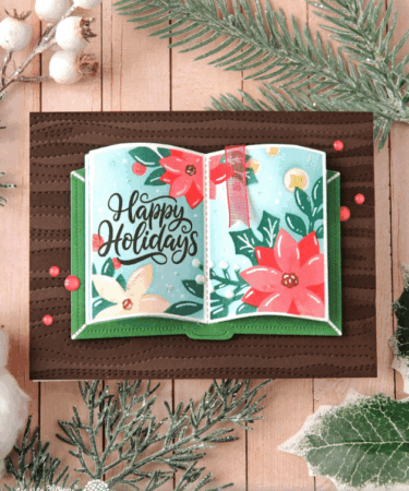 Alternative view of WAFFLE FLOWER - Woodgrain Texture Die