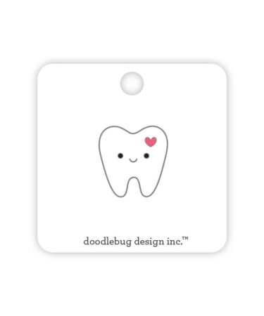 Doodlebug Collectible Enamel Pin - Pearly White