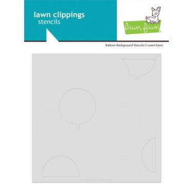 Lawn Clippings Stencils Balloon Background