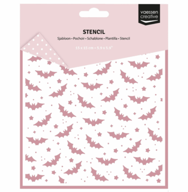 Vaessen Creative • Stencil Bats 5.9x5.9in