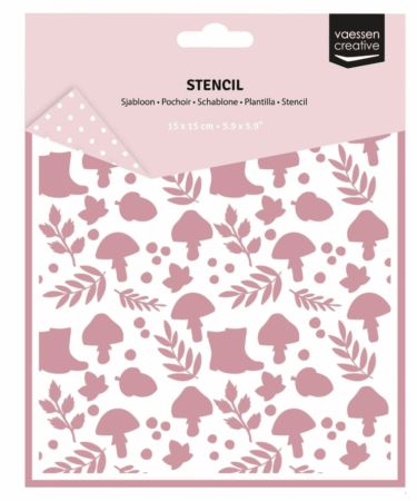 Vaessen Creative • Stencil Autumn Icons 5.9x5.9in
