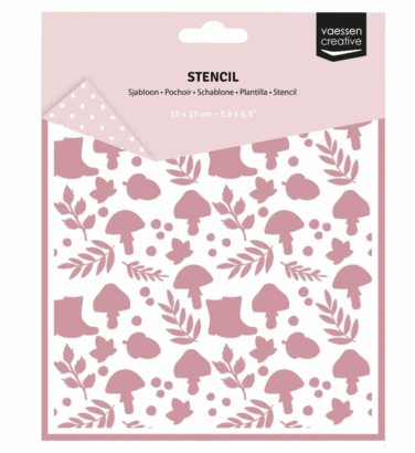 Vaessen Creative • Stencil Autumn Icons 5.9x5.9in