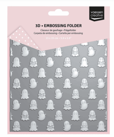 Vaessen Creative • Embossing Folder Ghosts 5.9x5.9in 1pcs