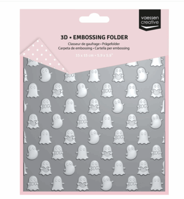 Vaessen Creative • Embossing Folder Ghosts 5.9x5.9in 1pcs