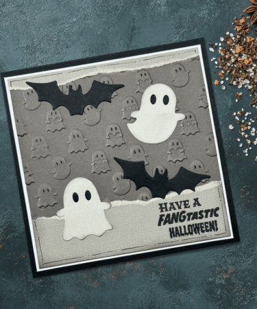 Alternative view of Vaessen Creative • Embossing Folder Ghosts 5.9x5.9in 1pcs