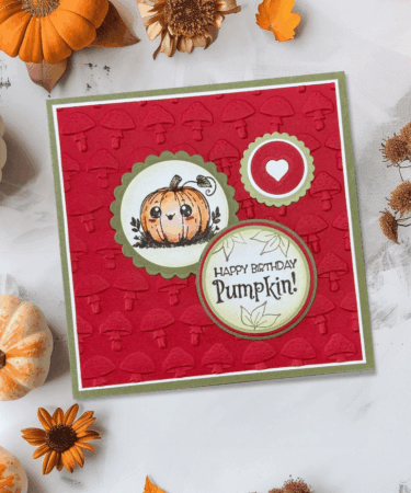 Alternative view of Vaessen Creative • Embossing Folder Mushrooms 5.9x5.9in 1pcs