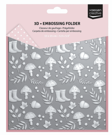 Vaessen Creative • Embossing Folder Autumn Icons 5.9x5.9in 1pcs