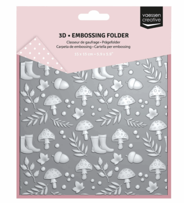 Vaessen Creative • Embossing Folder Autumn Icons 5.9x5.9in 1pcs