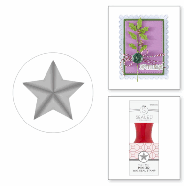Spellbinders - sigillo Super Star Mini 3D