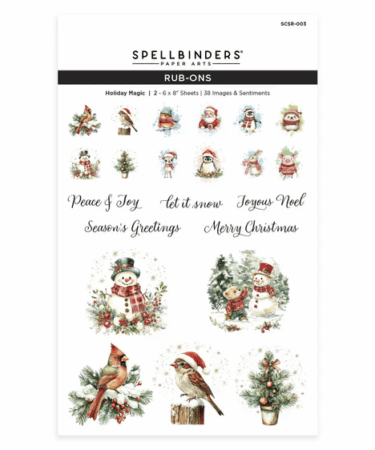 Spellbinders - Holiday Magic Rub-Ons