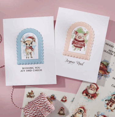 Alternative view of Spellbinders - Holiday Magic Rub-Ons