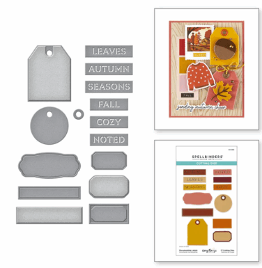 Spellbinders - Documenting Labels Etched Dies