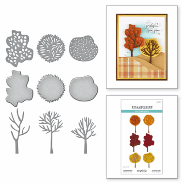 Spellbinders - Changing Trees Etched Dies