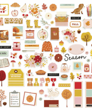 Alternative view of Spellbinders - Autumn Archives Cardstock Die Cuts