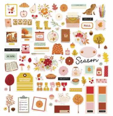 Alternative view of Spellbinders - Autumn Archives Cardstock Die Cuts