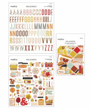 Spellbinders - Autumn Archives Embellishment Bundle