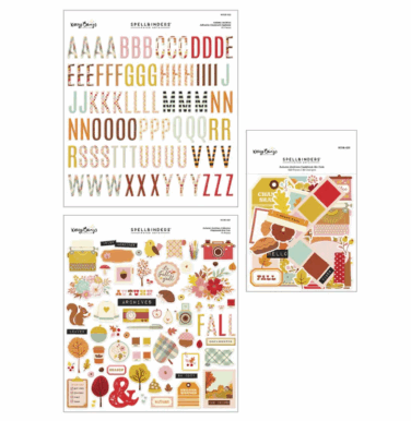 Spellbinders - Autumn Archives Embellishment Bundle