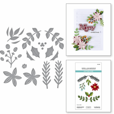 Spellbinders - Christmas Foliage Etched Dies