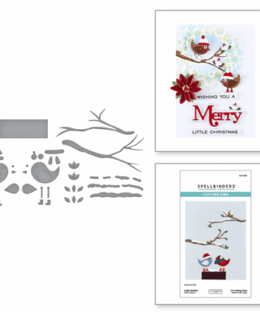 Spellbinders - Little Birdies Etched Dies