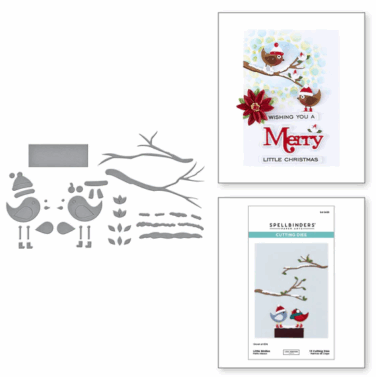 Spellbinders - Little Birdies Etched Dies