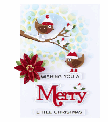 Alternative view of Spellbinders - Little Birdies Etched Dies