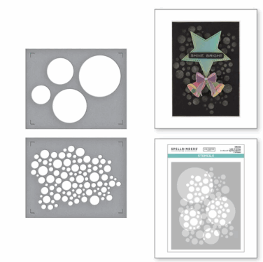 Spellbinders - Lots of Circles Stencils