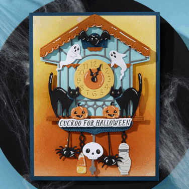 Alternative view of Spellbinders - Cuckoo Cottage Sentiments BetterPress Plate & Die Set