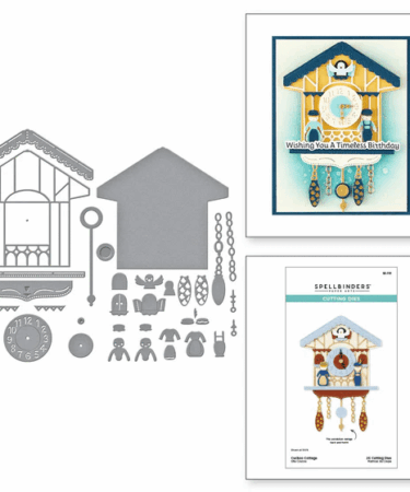 Spellbinders - Cuckoo Cottage Etched Dies