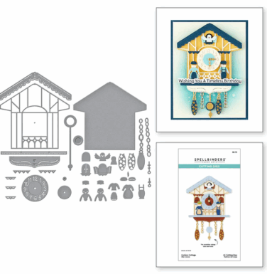 Spellbinders - Cuckoo Cottage Etched Dies