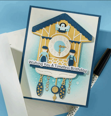 Alternative view of Spellbinders - Cuckoo Cottage Etched Dies