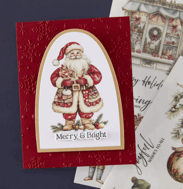 Alternative view of Spellbinders - Joyful Wishes Rub-On Sheets