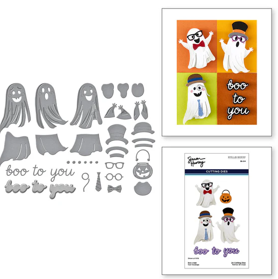 Spellbinders - Boo Crew Etched Dies