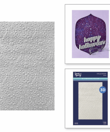 Spellbinders - Damask 3D Embossing Folder