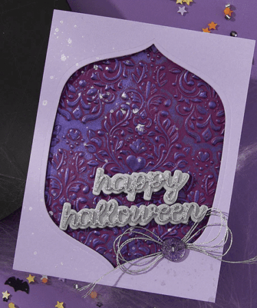 Alternative view of Spellbinders - Damask 3D Embossing Folder