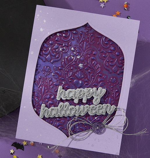 Spellbinders - Damask 3D Embossing Folder - immagine 2