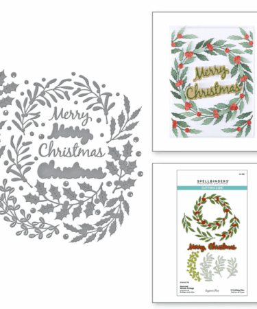 Spellbinders - Seasonal Wreath Foliage Etched Dies