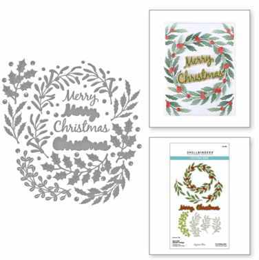 Spellbinders - Seasonal Wreath Foliage Etched Dies