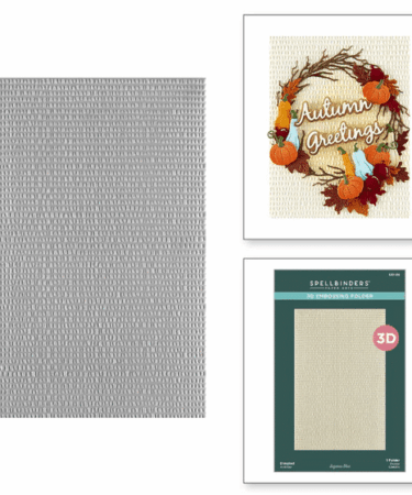 Spellbinders - Dimpled 3D Embossing Folder